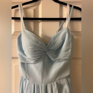 Azazie Zeya in Sky Blue Size 4